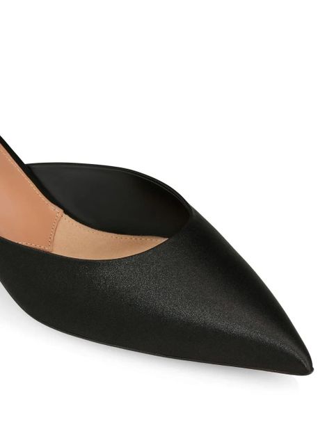 Aquazzura x Alex Rivière jewel-embellished mules - Black