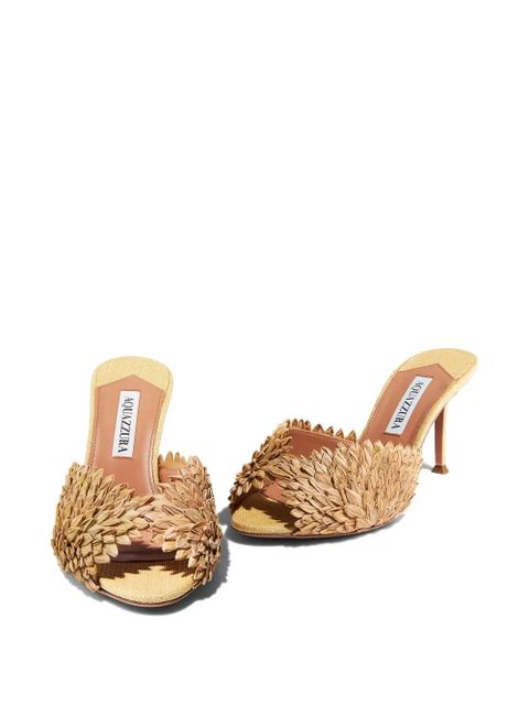 Aquazzura Rio Flirt heeled sandals - Neutrals - zdjęcie produktu nr 2