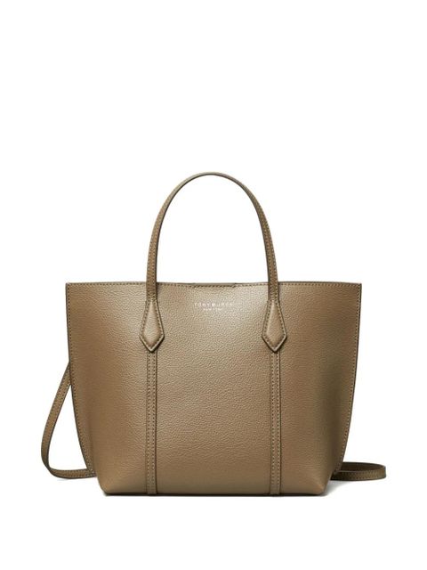 Tory Burch textured leather tote bag - Brown