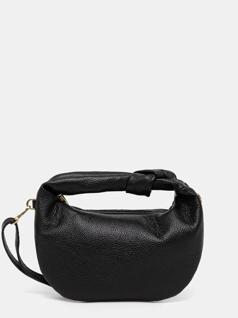 Answear.LAB torebka skórzana kolor czarny - zdjęcie produktu nr 1