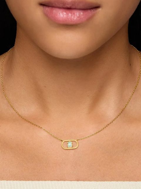 Tous naszyjnik srebrny pozłacany