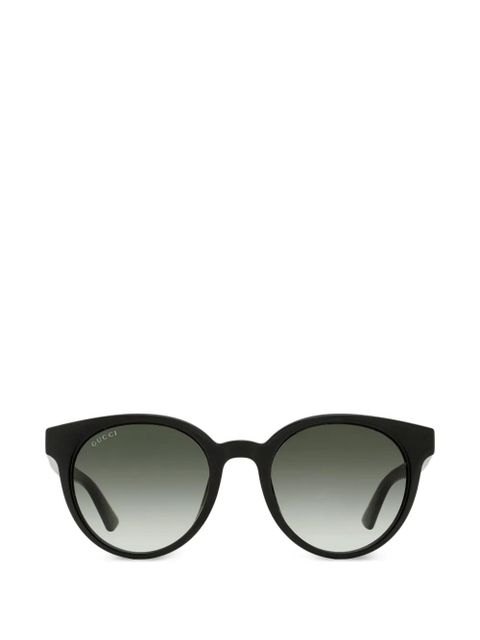 Gucci Eyewear 638 oval-frame sunglasses - Black - zdjęcie produktu nr 1