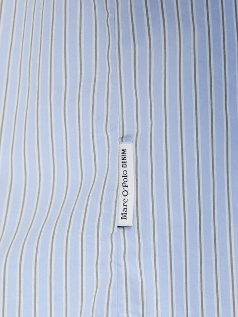 Marc O'Polo koszula bawełniana damska kolor niebieski relaxed ze stójką 5000007030 - zdjęcie produktu nr 2