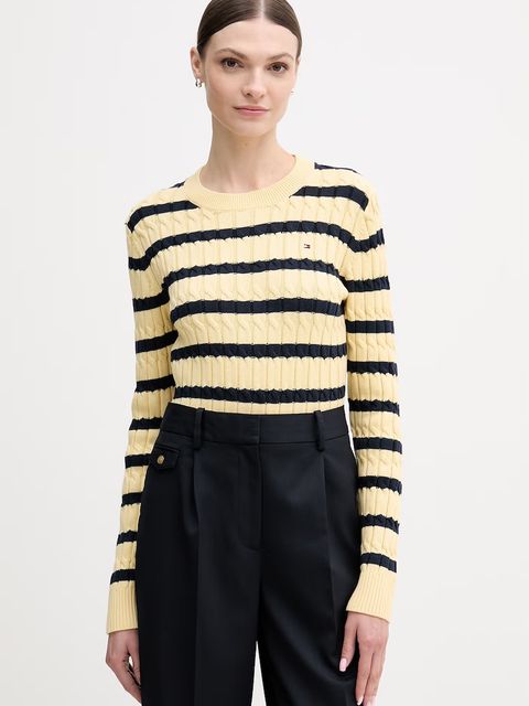 Tommy Hilfiger sweter bawełniany - zdjęcie produktu nr 1