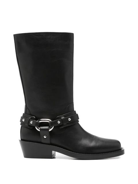 Rabanne block-heel boots - Black - zdjęcie produktu nr 1