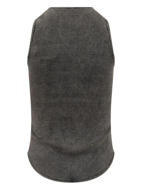 Diesel ribbed denim dress - Black - zdjęcie produktu nr 2