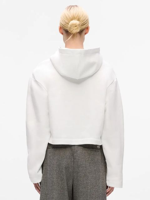 Karl Lagerfeld bluza damska kolor biały z aplikacją A4W20039 - zdjęcie produktu nr 2