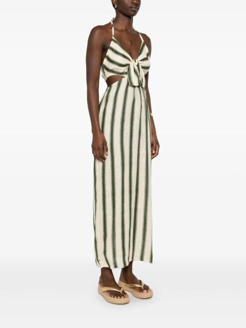 Johanna Ortiz Los Siete Mares dress - Neutrals