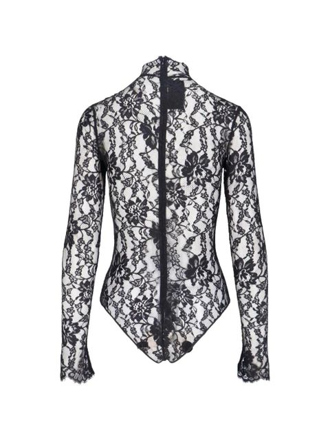 Valentino Garavani lace long-sleeves bodysuit - Black - zdjęcie produktu nr 2