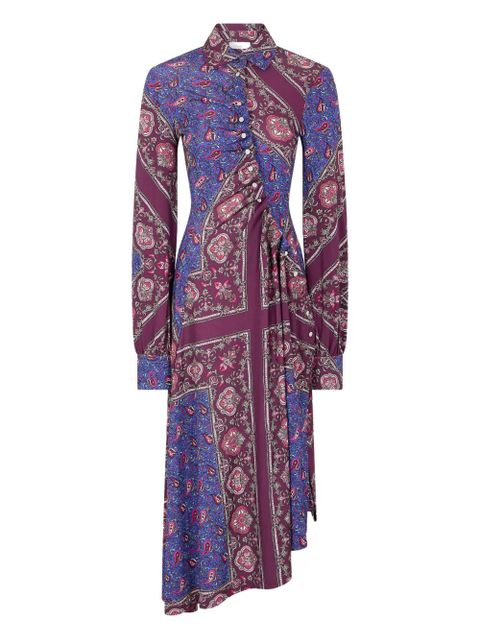 Rabanne asymmetric shirt dress - Blue - zdjęcie produktu nr 1