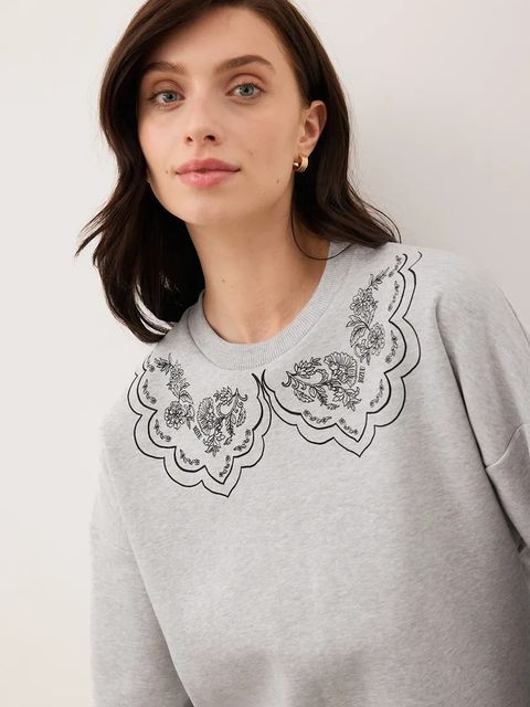 Bizuu bluza COLLIER damska kolor szary COLLIER SZARY - zdjęcie produktu nr 2