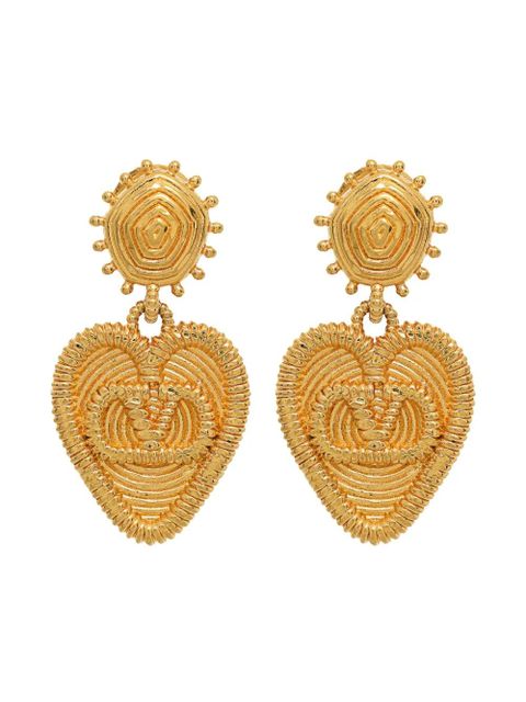 Valentino Garavani Fil Perdu earrings - Gold - zdjęcie produktu nr 1
