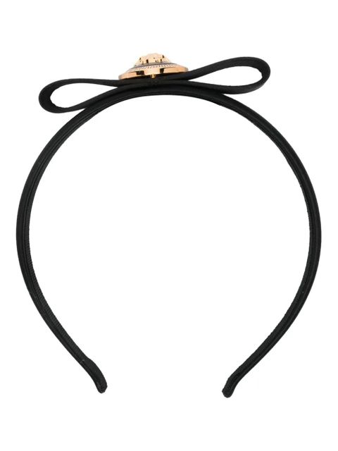 Versace Gianni Ribbon headband - Black - zdjęcie produktu nr 1