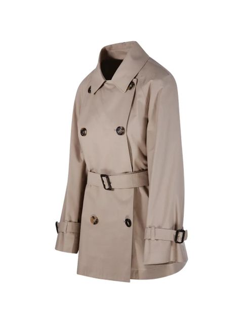 Max Mara double-breasted belted coat - Neutrals
