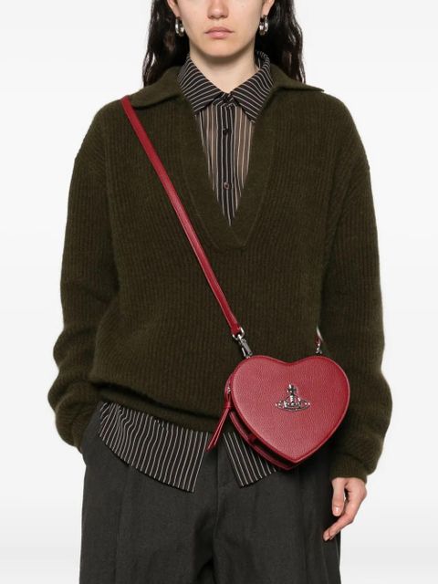 Vivienne Westwood Louise Heart cross-body bag - Red