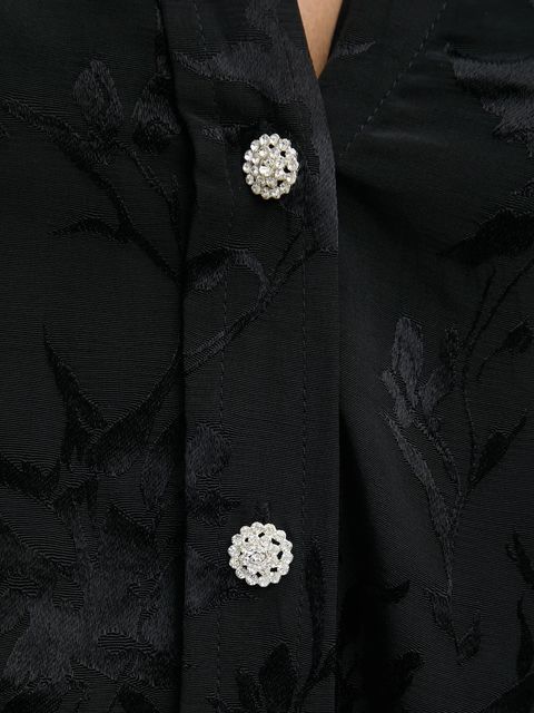 Answear.LAB koszula damska kolor czarny relaxed z kołnierzykiem klasycznym