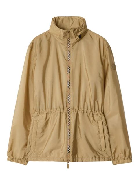 Burberry logo-patch parka - Neutrals - zdjęcie produktu nr 1