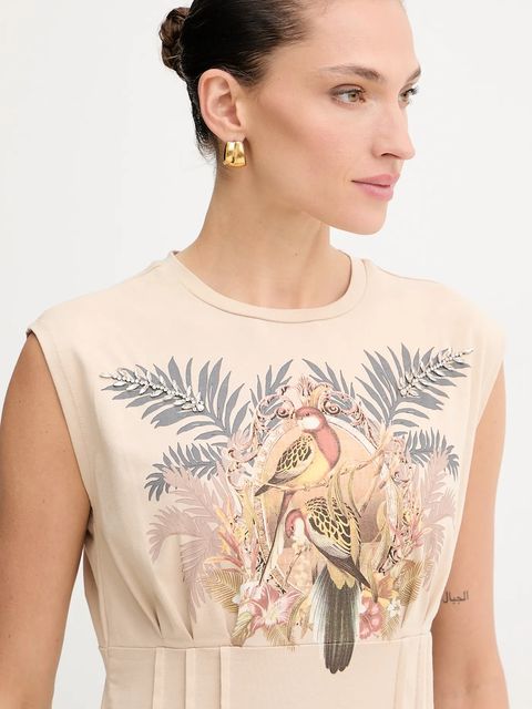 Guess top PARAKEET kolor beżowy W5YI33 K49A1