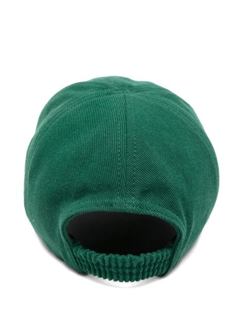 Miu Miu logo two-tone baseball cap - Green - zdjęcie produktu nr 2