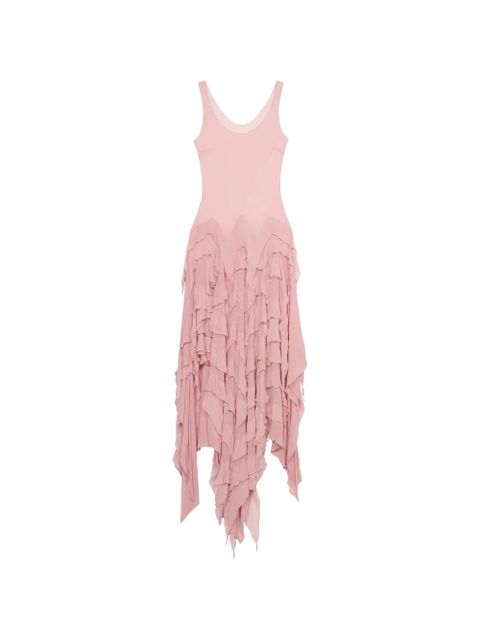 Blumarine ruffled maxi dress - Pink - zdjęcie produktu nr 1