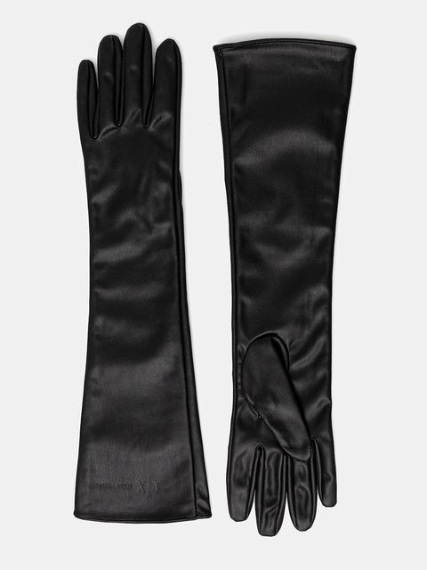 Armani Exchange rękawiczki damskie kolor czarny XW001498 AF16106 - zdjęcie produktu nr 1