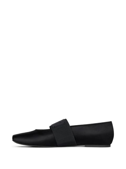 Givenchy square-toe ballet flats - Black