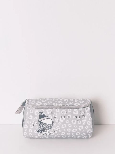 women'secret kosmetyczka podróżna SNOOPY kolor szary 4842023 - zdjęcie produktu nr 1