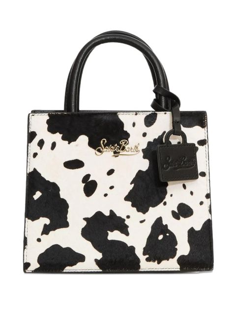 MC2 Saint Barth mini animal-print tote bag - White - zdjęcie produktu nr 1