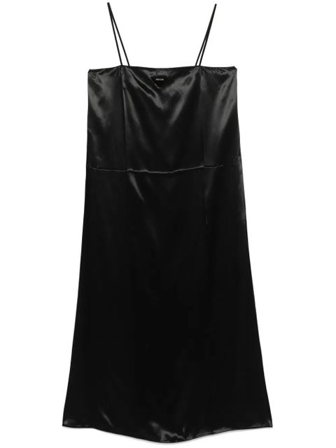Prada satin slip midi dress - Black - zdjęcie produktu nr 1