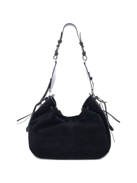 ISABEL MARANT Bolton Hobo drawstring shoulder bag - Black - zdjęcie produktu nr 2