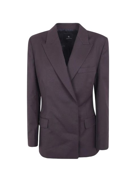 ANINE BING double-breasted blazer - Brown - zdjęcie produktu nr 1
