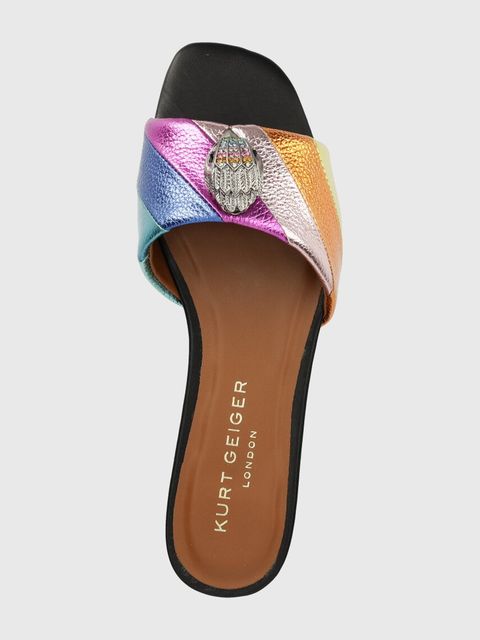 Kurt Geiger London klapki skórzane Kensington damskie 8496169109