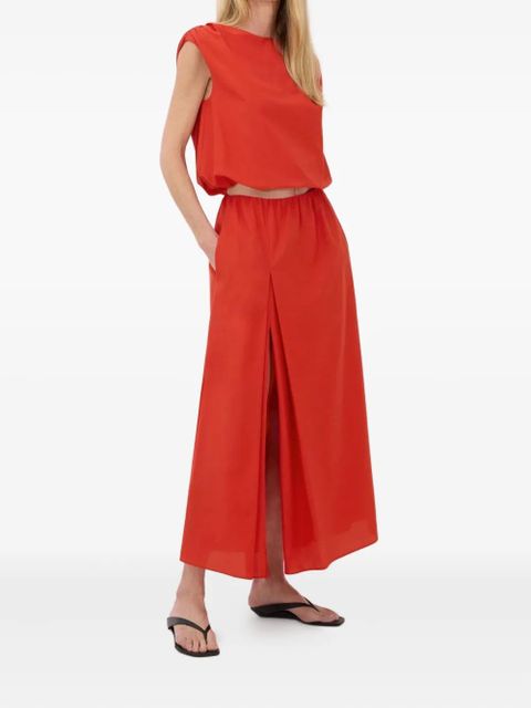 LouLou de Saison Carmen maxi skirt - Red - zdjęcie produktu nr 2