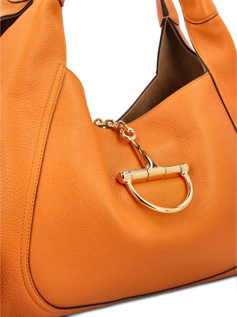 Gucci Softbit leather shoulder bag - Orange