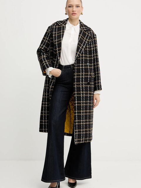 Silvian Heach koszula BISSIGA damska kolor biały regular z kołnierzykiem klasycznym GPA25134CA