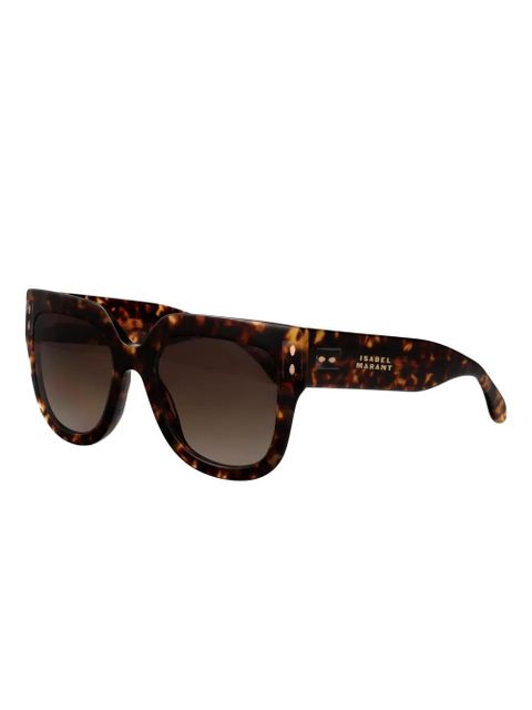 Isabel Marant Eyewear square-frame sunglasses - Brown