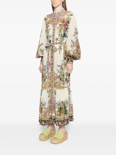 ALEMAIS Antoinette shirt-dress - Neutrals