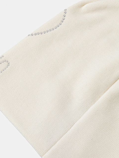 Moschino czapka wełniana kolor beżowy M3332 65451 - zdjęcie produktu nr 2