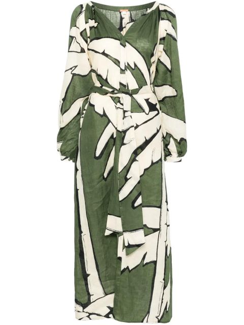 Johanna Ortiz Weaving Weve dress - Green - zdjęcie produktu nr 1