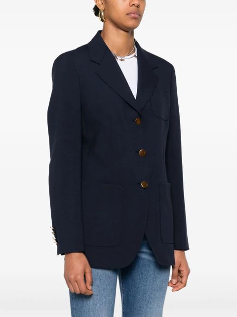 Max Mara single-breasted blazer - Blue