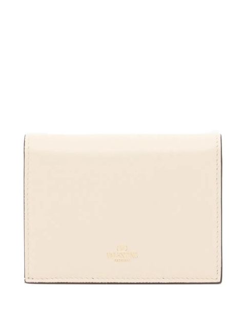 Valentino Garavani VLogo the Bold edition small calfskin wallet - Neutrals - zdjęcie produktu nr 2