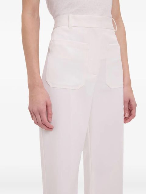 Victoria Beckham Alina trousers - White