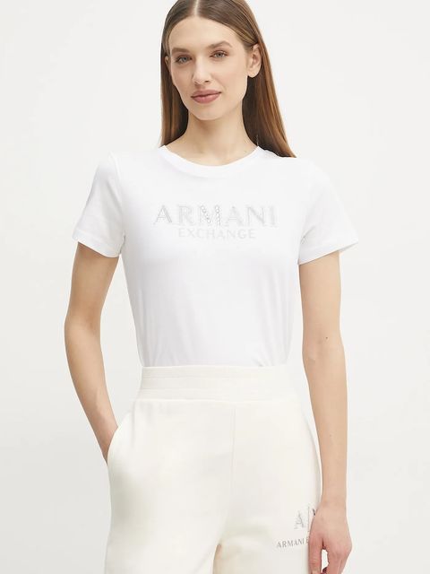 Armani Exchange t-shirt bawełniany - zdjęcie produktu nr 1