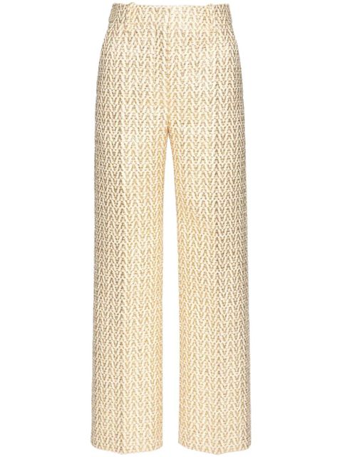 Valentino Garavani Optical trousers - Gold - zdjęcie produktu nr 1
