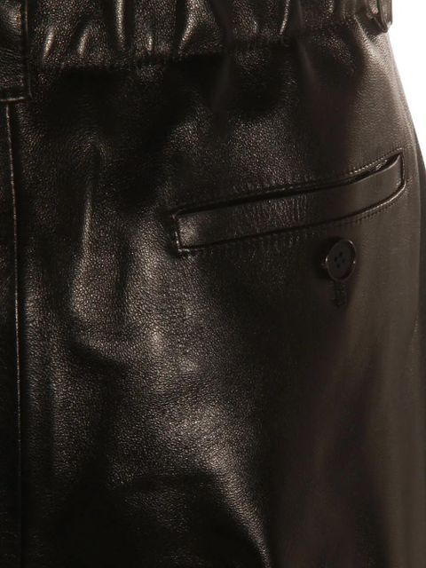 Givenchy leather trousers - Black