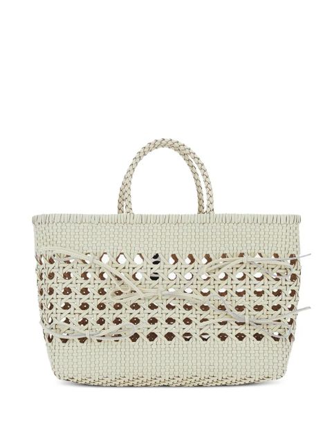 Osoi Biscuit woven tote bag - White - zdjęcie produktu nr 2