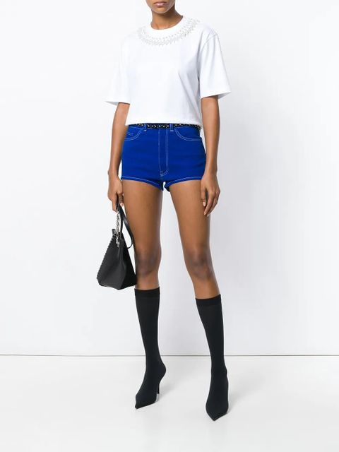 Givenchy skinny-fit shorts - Blue - zdjęcie produktu nr 2