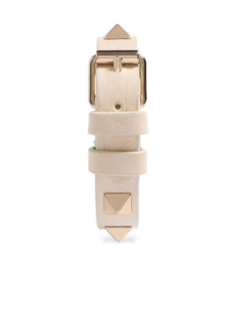 Valentino Garavani Rockstud leather bracelet - Neutrals - zdjęcie produktu nr 1