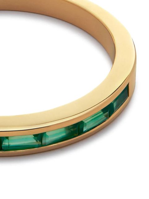 Monica Vinader Mini Baguette Half Eternity ring - Gold - zdjęcie produktu nr 2