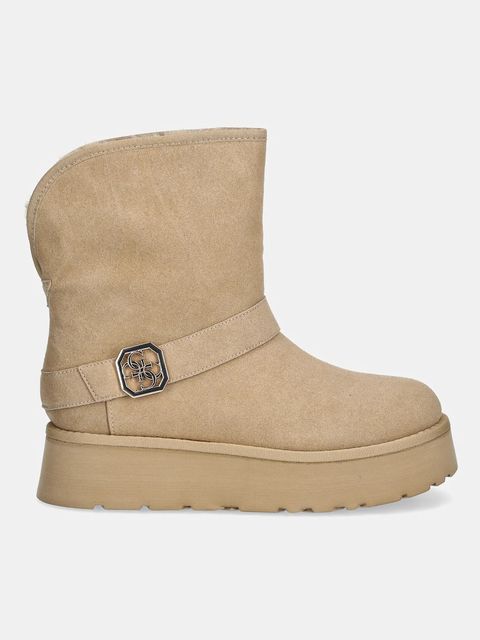 Guess śniegowce DOLSAY2 kolor beżowy FLFDOL ESU10